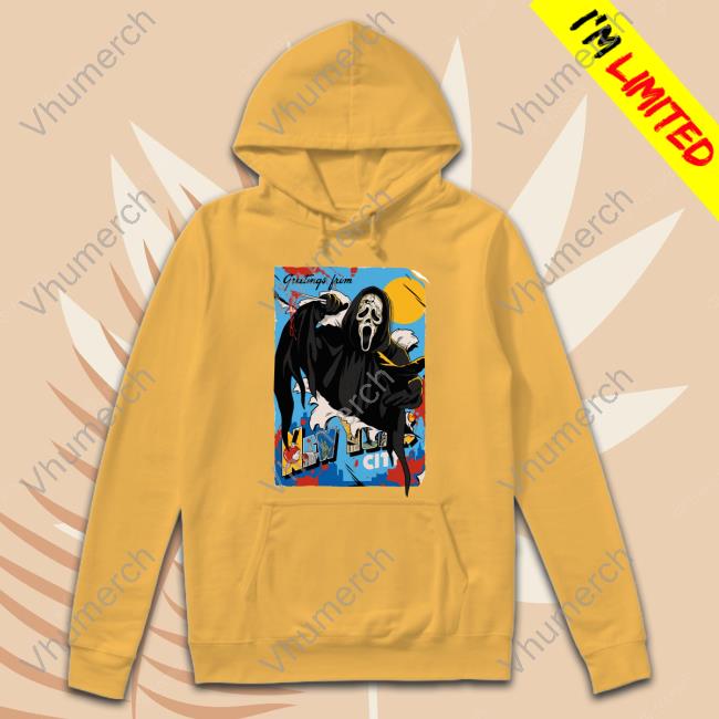 Ghost Face Greetings From Nyc Tee Ghost Face Greetings From Nyc Tee