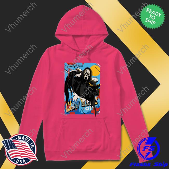 Ghost Face Greetings From Nyc Tee Ghost Face Greetings From Nyc Tee