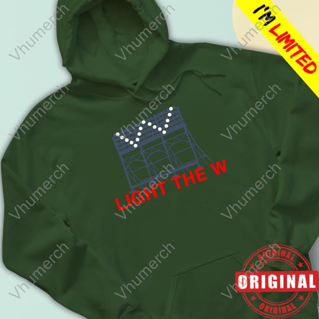 Obvious Shirts Light The W Hooded Sweatshirt Obvious Shirts Light The W Hooded Sweatshirt