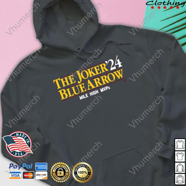 Breakingt Store The Joker-Blue Arrow '24 Tee Shirt Breakingt Store The Joker-Blue Arrow '24 Tee Shirt
