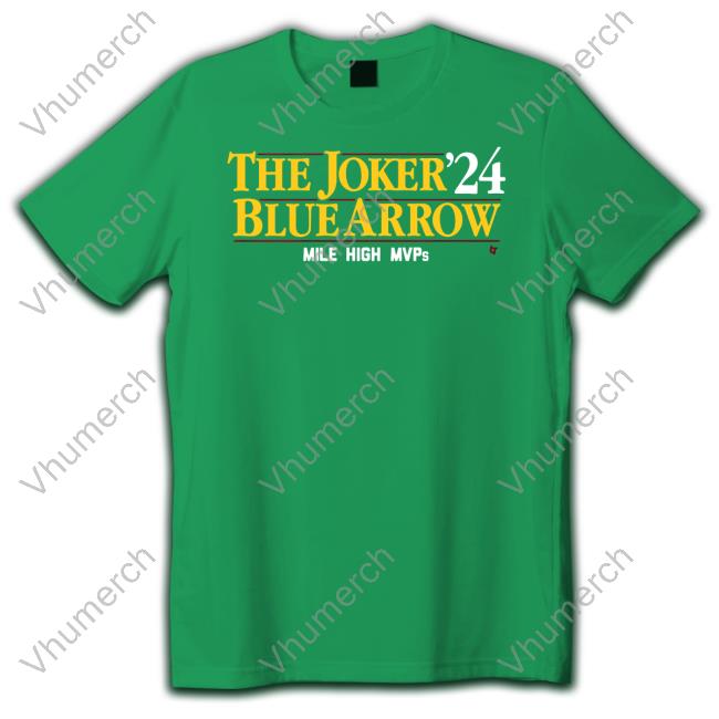 Breakingt Store The Joker-Blue Arrow '24 Tee Shirt Breakingt Store The Joker-Blue Arrow '24 Tee Shirt