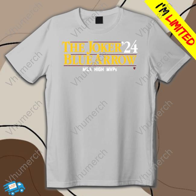 Breakingt Store The Joker-Blue Arrow '24 Tee Shirt Breakingt Store The Joker-Blue Arrow '24 Tee Shirt