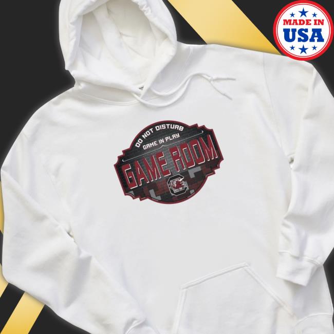 South Carolina Gamecocks Do Not Disturb Game In Play Game Room Hoodie South Carolina Gamecocks Do Not Disturb Game In Play Game Room Hoodie