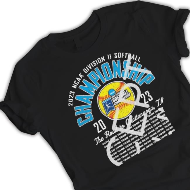 2023 Ncaa Division Ii Softball Championship 2023 The Road To Chattanooga Tn Shirt 2023 Ncaa Division Ii Softball Championship 2023 The Road To Chattanooga Tn Shirt