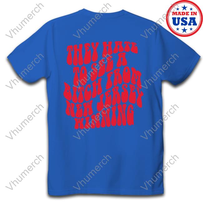 Barstool Sports Store They Hate To See A Bitch From New Jersey Winning Hooded Sweatshirt Barstool Sports Store They Hate To See A Bitch From New Jersey Winning Hooded Sweatshirt