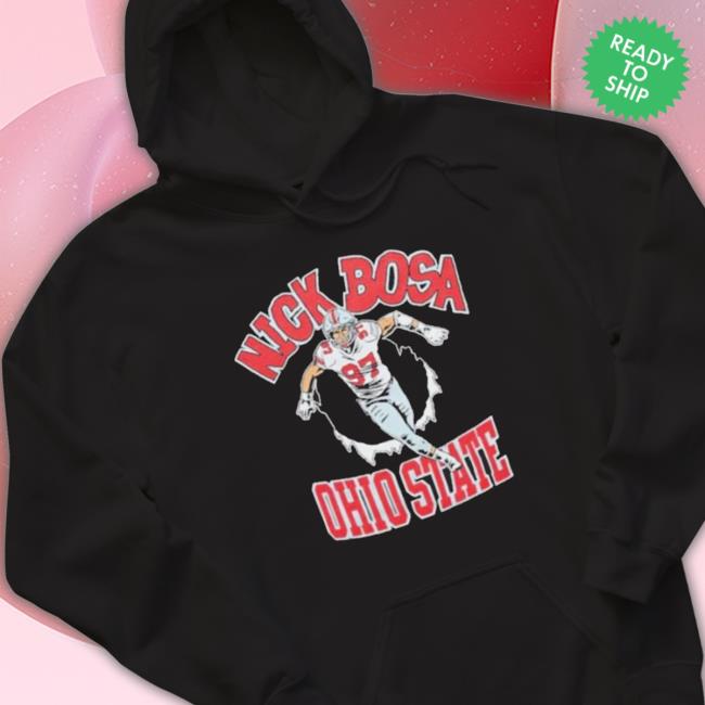 Nick Bosa Ohio State Osu Hoodie Nick Bosa Ohio State Osu Hoodie