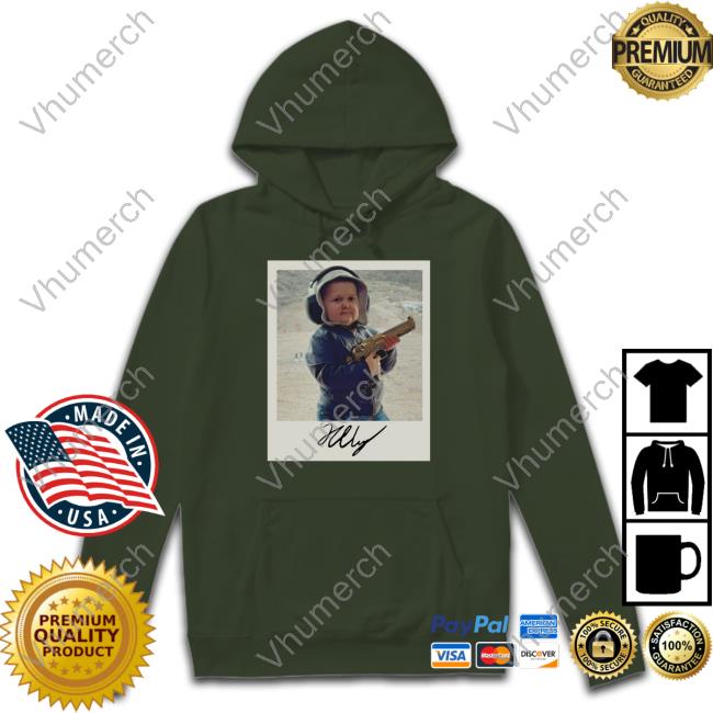 Hasbulla Desert Eagle Polaroid Long Sleeve Tee Hasbulla Desert Eagle Polaroid Long Sleeve Tee