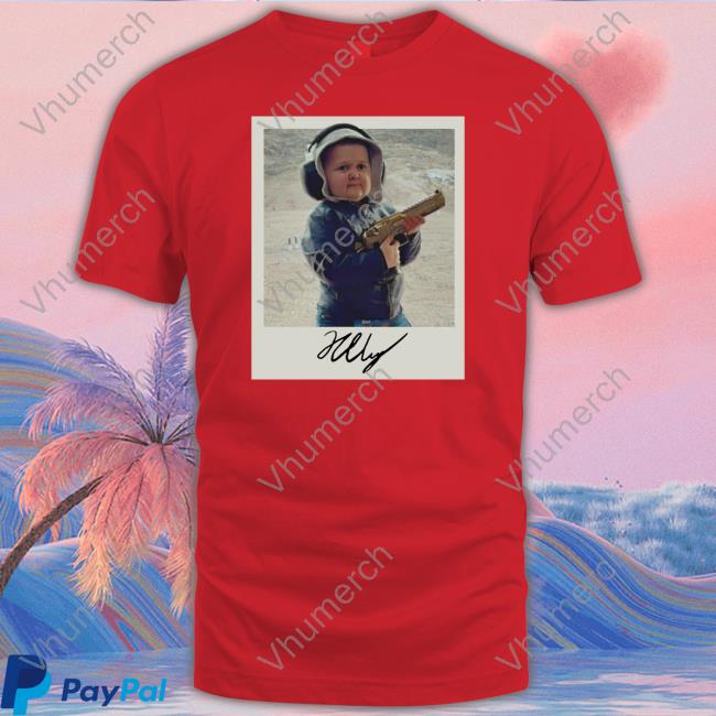 Hasbulla Desert Eagle Polaroid Long Sleeve Tee Hasbulla Desert Eagle Polaroid Long Sleeve Tee