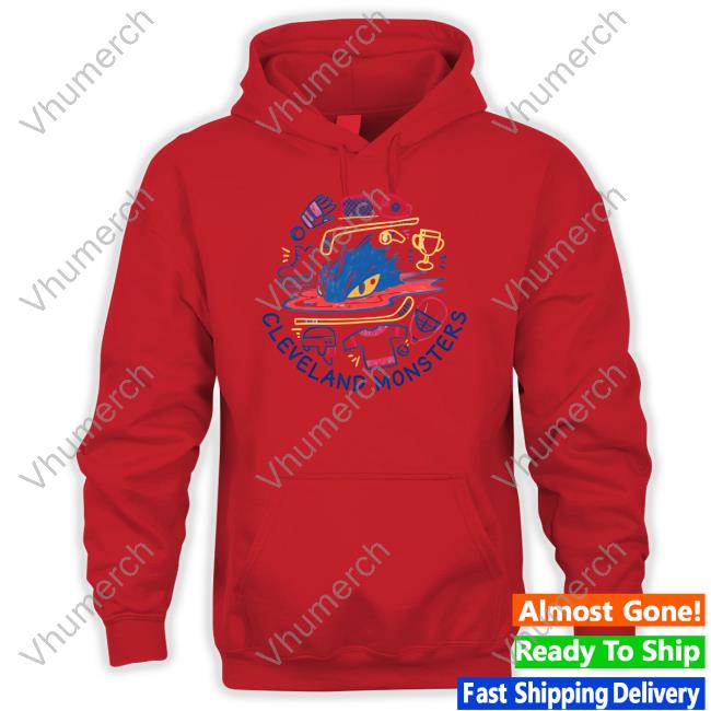 Cleveland Monsters Hockey Doodle Sweatshirt Cleveland Monsters Hockey Doodle Sweatshirt