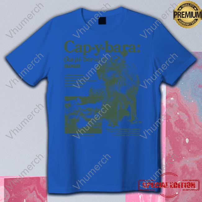 Capybara Man Defined Long Sleeve Tee Capybara Man Defined Long Sleeve Tee