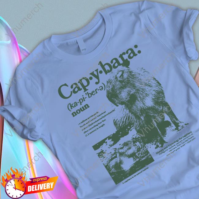 Capybara Man Defined Long Sleeve Tee Capybara Man Defined Long Sleeve Tee