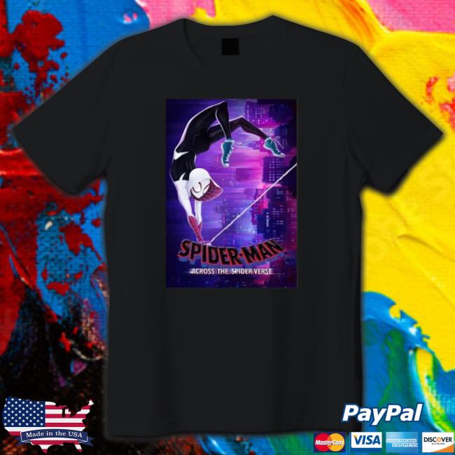 Cheap Character Marvel Movie Spider Gwen Poster Shirt Cheap Character Marvel Movie Spider Gwen Poster Shirt