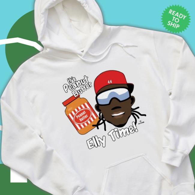 Official Elly De La Cruz It’S Peanut Butter Elly Time 44 Shirt Official Elly De La Cruz It’S Peanut Butter Elly Time 44 Shirt