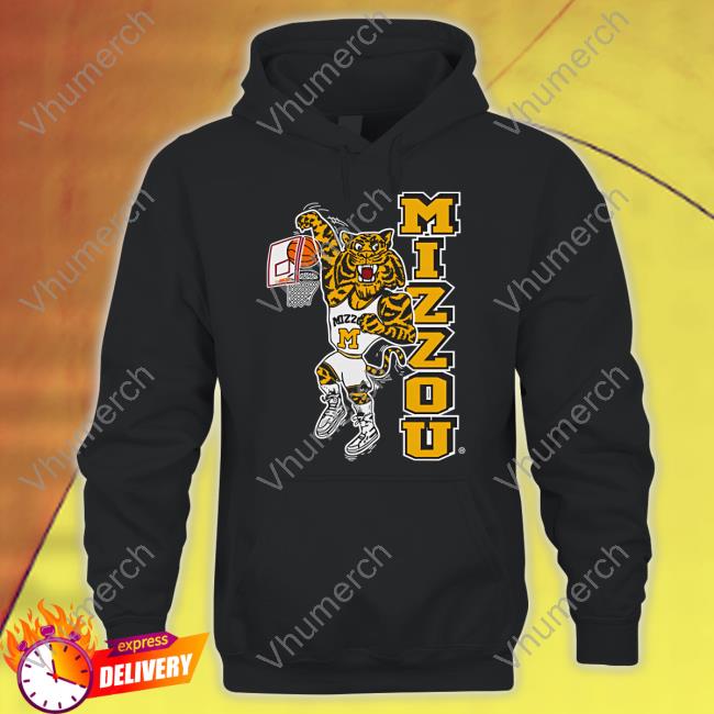 Dennis Gates Mizzou Missouri Dunking Tiger Shirt 19Nine