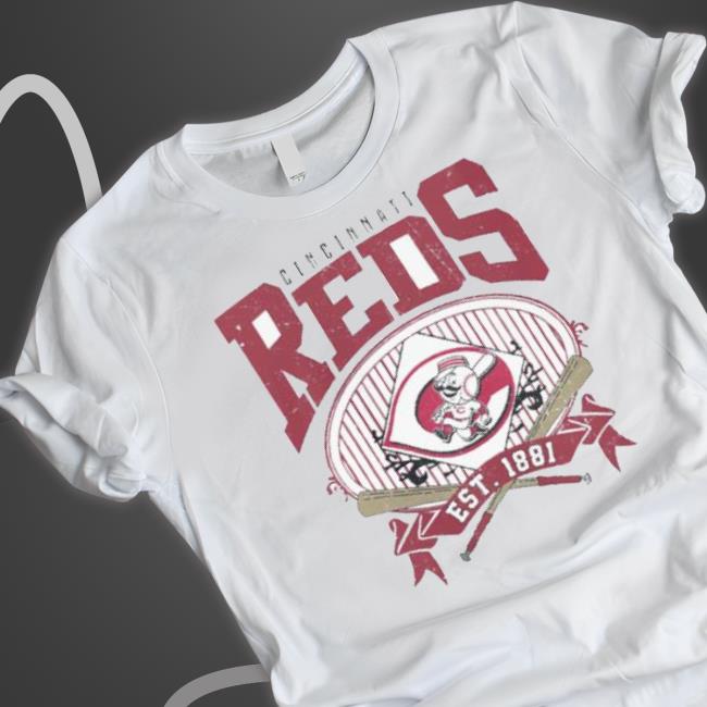 Product cincinnatI reds est 1881 vintage baseball fan shirt