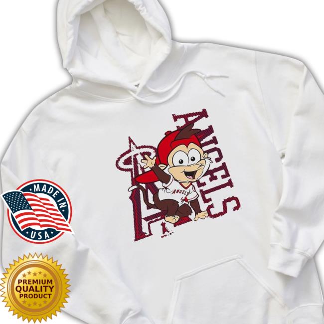 Logo Los Angeles Angels Mascot Rally Monkey Shirt, hoodie, longsleeve,  sweater