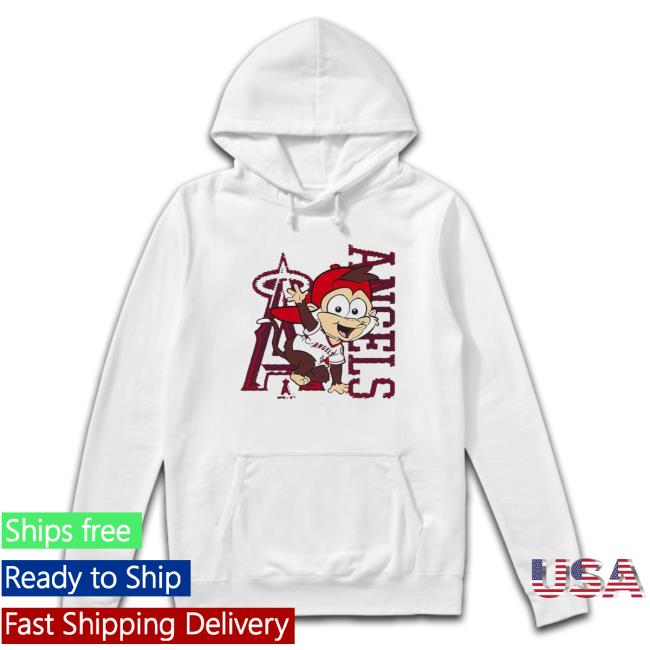 Official Logo Los Angeles Angels Mascot Rally Monkey Shirt, hoodie