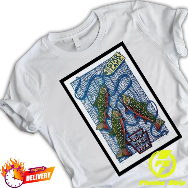 Billy Strings July 21 & 22, 2023 Bridgeport Poster Shirt Billy Strings July 21 & 22, 2023 Bridgeport Poster Shirt