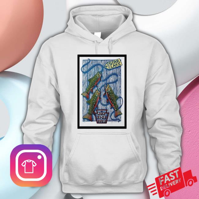 Billy Strings July 21 & 22, 2023 Bridgeport Poster Shirt Billy Strings July 21 & 22, 2023 Bridgeport Poster Shirt