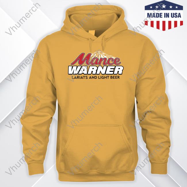 Mance Warner Lariats And Light Beer Long Sleeve T Shirt Mance Warner Lariats And Light Beer Long Sleeve T Shirt