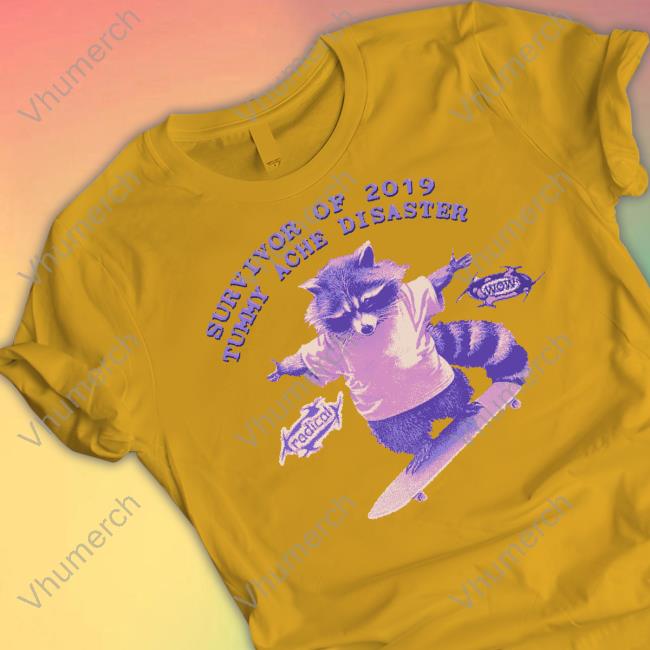 Dogecore Survivor Of 2019 Tummy Ache Disaster Tee Dogecore Survivor Of 2019 Tummy Ache Disaster Tee