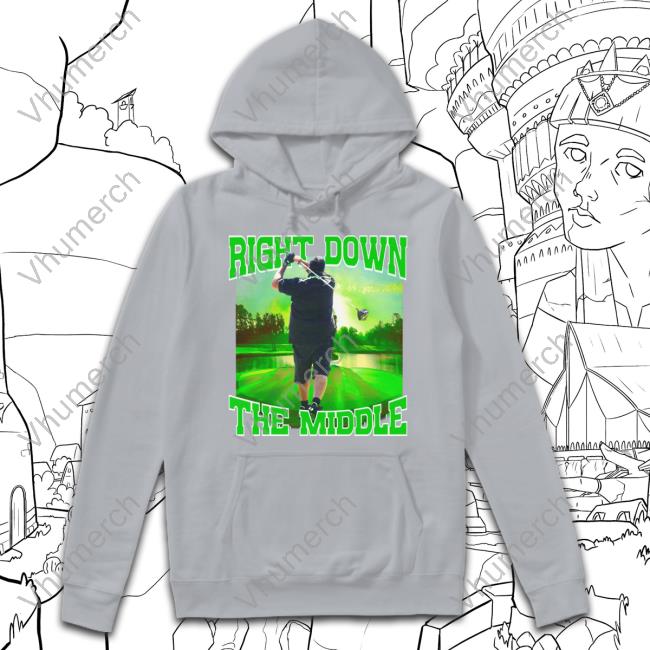 Right Down The Middle Dj Khaled Funny T Shirt Right Down The Middle Dj Khaled Funny T Shirt