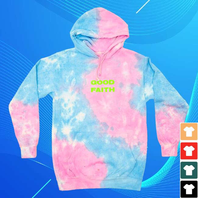 Madeon Good Faith Tie Dye Hoodie high quality