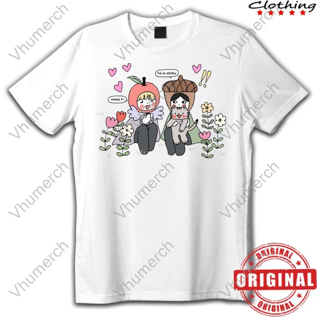 He Is Stinky Tee Shirts Veryluckyclover He Is Stinky Tee Shirts Veryluckyclover