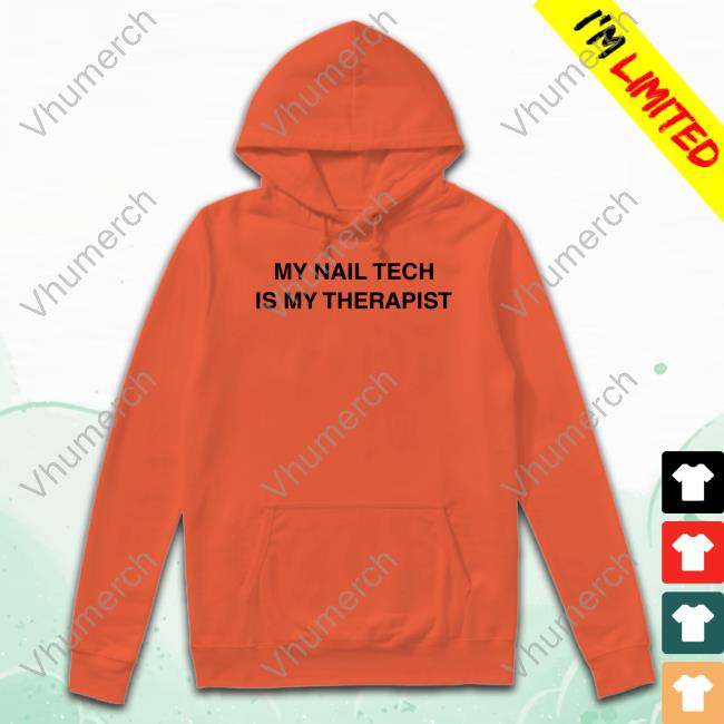 Machine Gun Kelly Wearing My Nail Tech Is My Therapist T Shirt Machine Gun Kelly Wearing My Nail Tech Is My Therapist T Shirt
