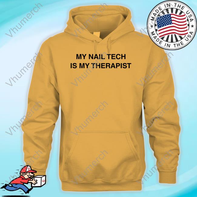 Machine Gun Kelly Wearing My Nail Tech Is My Therapist T Shirt Machine Gun Kelly Wearing My Nail Tech Is My Therapist T Shirt
