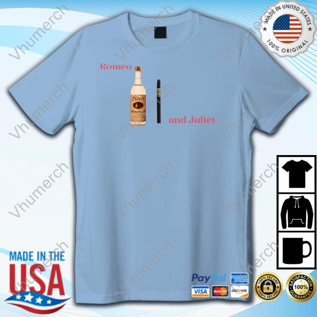 Official Romeo And Juliet Titos & Wax Shirt Official Romeo And Juliet Titos & Wax Shirt