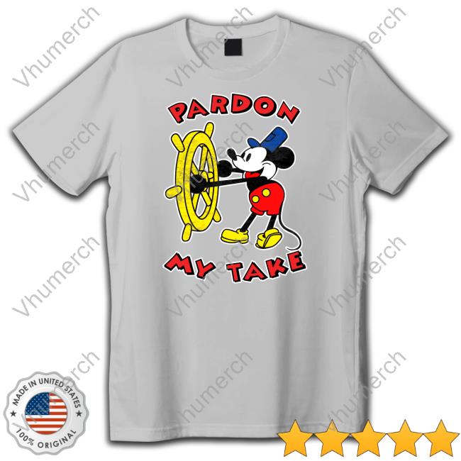 Mickey Mouse Steamboat Pardon My Tank T Shirt Mickey Mouse Steamboat Pardon My Tank T Shirt