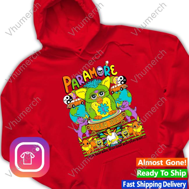 Official Lxix Apparel Paramore Tour 2023 Sweatshirt Official Lxix Apparel Paramore Tour 2023 Sweatshirt