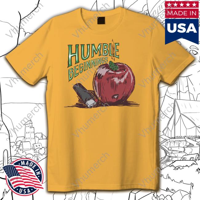 Fourtwenty Humble Beginnings Apple New Shirt Fourtwenty Humble Beginnings Apple New Shirt