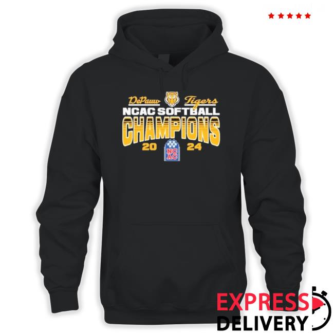 Original Depauw University Softball 2024 Ncac Tournament Champions Hoodie Original Depauw University Softball 2024 Ncac Tournament Champions Hoodie