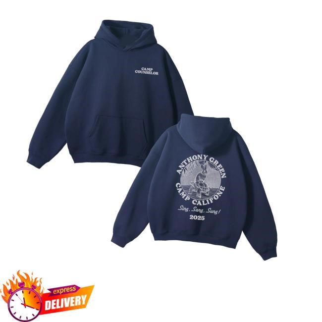 Bornlosersrecords Merch Anthony Green Camp Califone Unisex Sweatshirt - Vhumerch