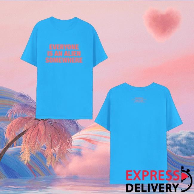 Coldplay Merch Store Shop Everyone Is An Alien Somewhere Sweaters - Vhumerch