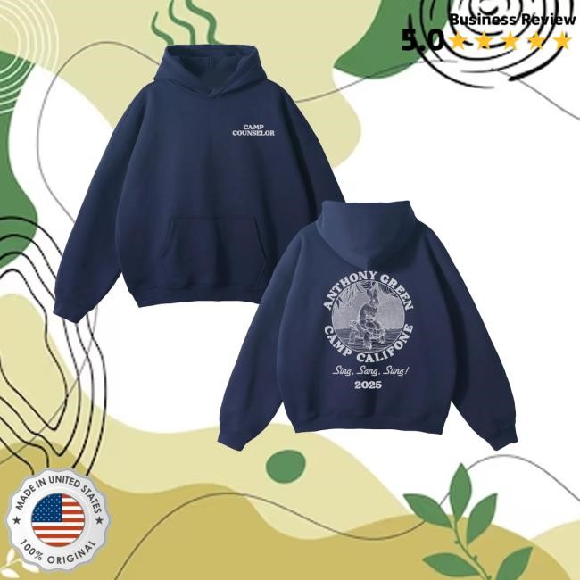 Bornlosersrecords Merch Anthony Green Camp Califone Unisex Sweatshirt - Vhumerch