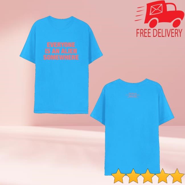 Coldplay Merch Store Shop Everyone Is An Alien Somewhere Sweater - Vhumerch