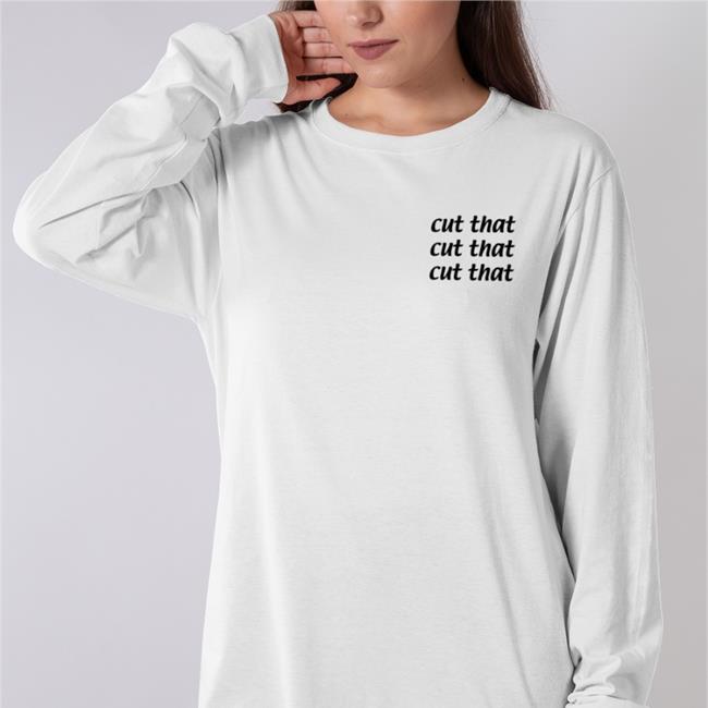 Charlieday The Always Sunny Podcast Cut That Shirt The Always Sunny Podcast Merch Cut That Sweatshirt Rob Mcelhenney Glenn Howerton