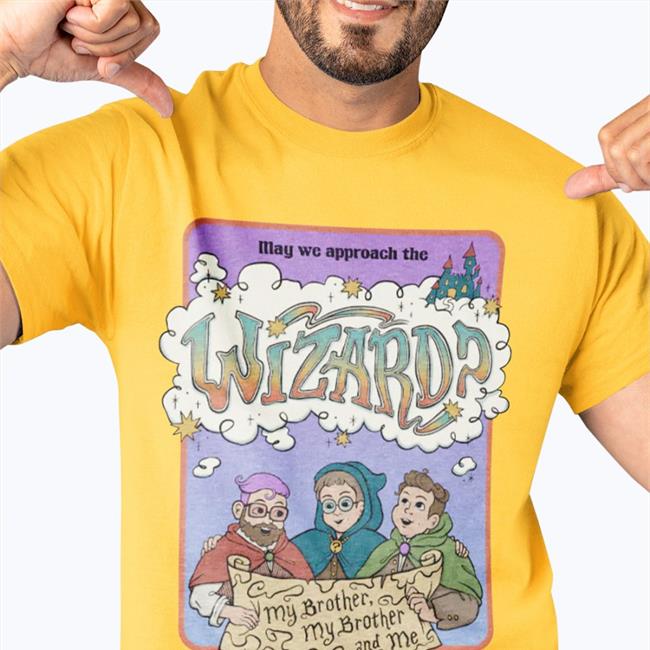 Mbmbam May We Approach The Wizard T Shirt Mcelroy Merch