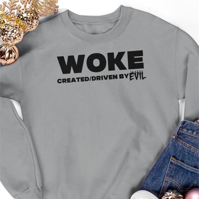 Boomer Core Woke Created Driven By Evil Hoodie