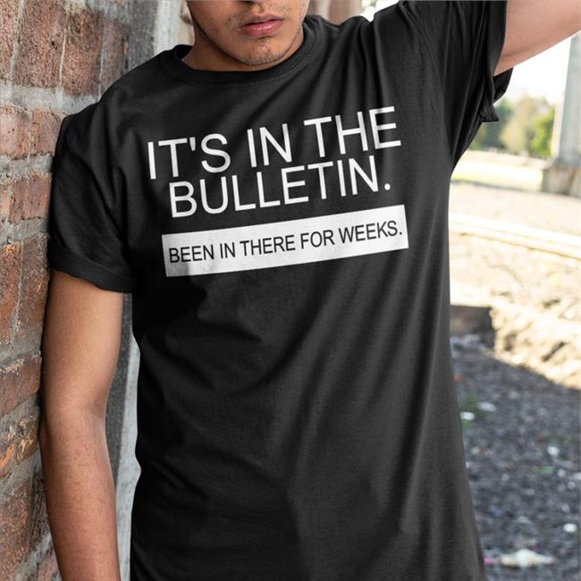 Morris Day And The Tempus Per Annum It's In The Bulletin Been In There For Weeks Tee Shirts