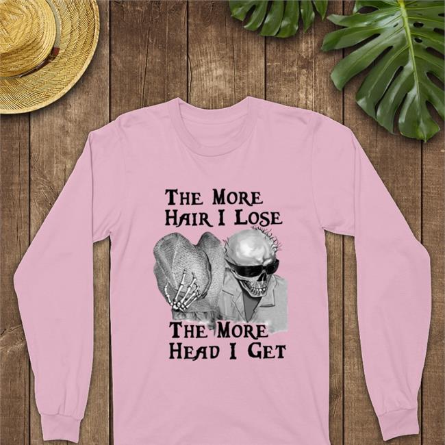 Boomer Core The More Hair I Lose The More Head I Get T Shirt Babyboomercore