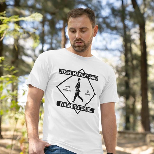 Josh Hawley Xing Washington Dc Shirt Josh Hawley Crossing Shirt Raygun Store
