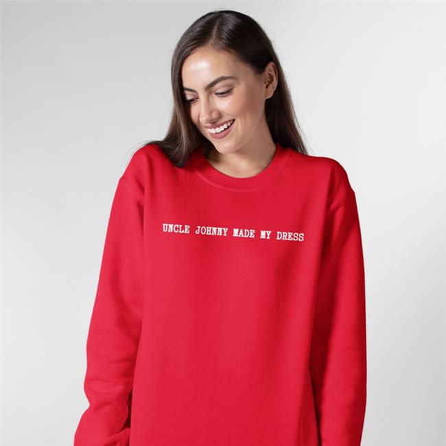 Mrldavis Uncle Johnny Made My Dress Funny T Shirt Black