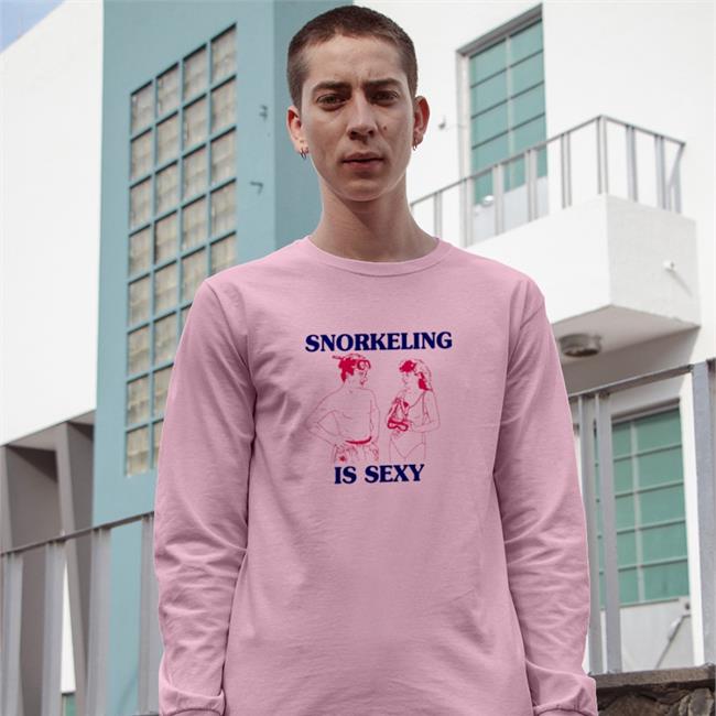 Snorkeling Is Sexy T Shirt Weird Thrift Store Shirts Snorkeling Is Sexy Sweatshirt Gold