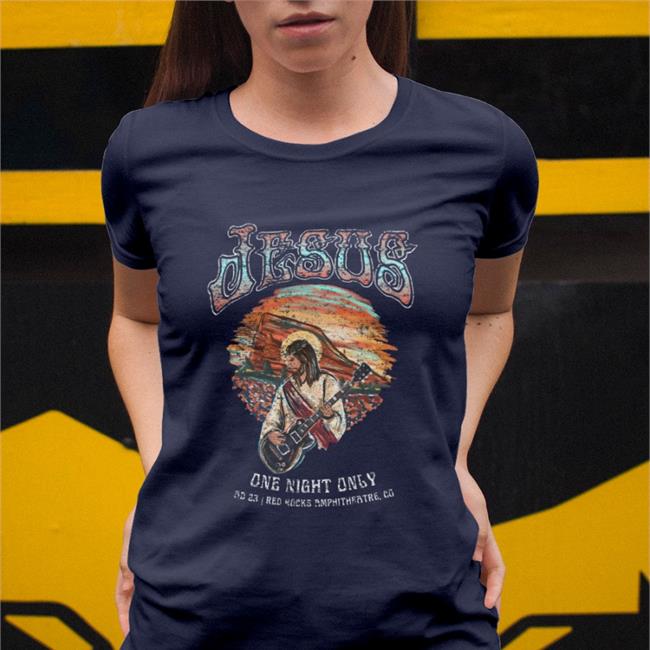 Barstool Sports Store Jesus At Red Rocks Shirt Big Cat