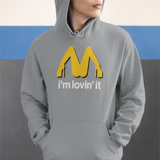 Red I'm Lovin It Shirt David Coverdale