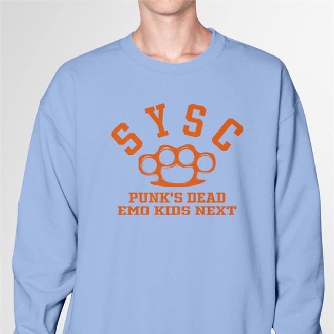 Sysc Punk's Dead Emo Kids Next Tee Shirt